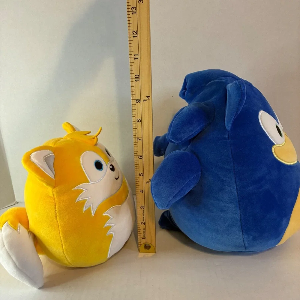 Squishmallows Sonic the Hedgehog and Tails Plush Set 10
